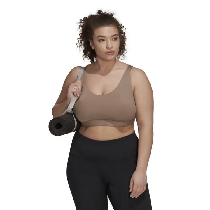 Adidas CoreFlow Luxe Medium-Support Bra (Plus Size) W HI3448 - Livre e Solta Fashion