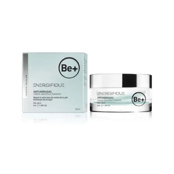 BE+ Energifique Anti-Wrinkle Day Cream For Dry Skin 50ml - Livre e Solta Fashion