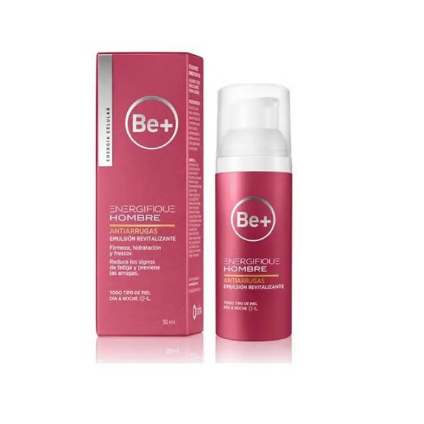 BE+ Energifique Anti-Wrinkle Emulsion For Men 50ml - Livre e Solta Fashion