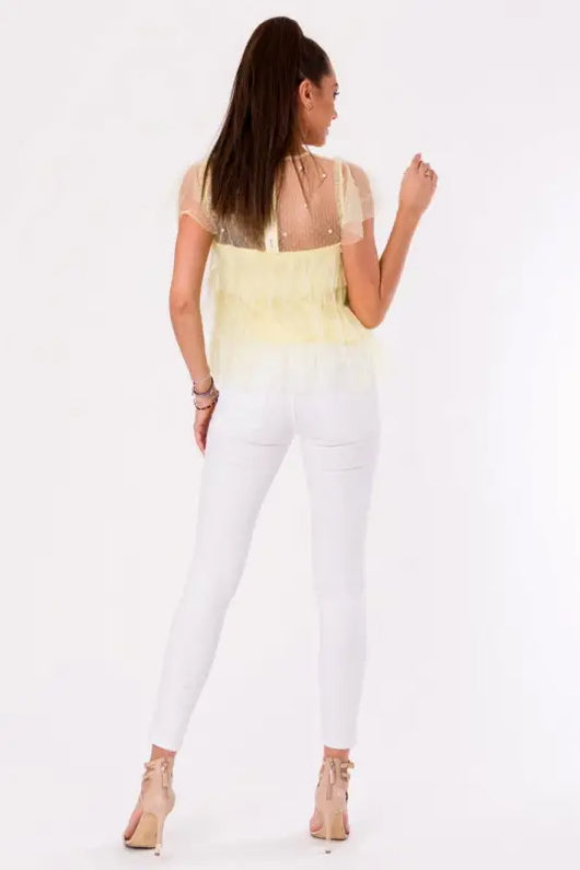 BLOUSE - yellow 48025-3 - Livre e Solta Fashion