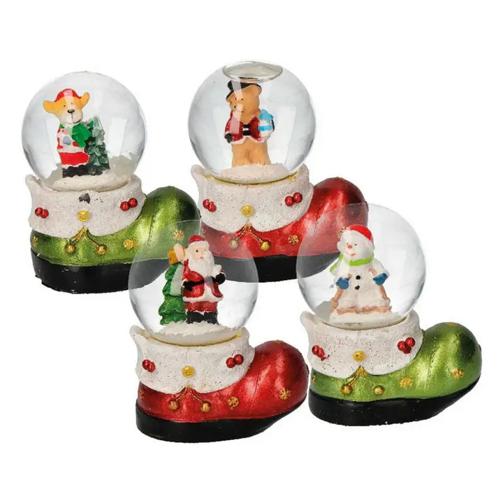 Christmas bauble House of Seasons Decorative Figure Ball 6,5 x 4,5 x 6 cm - Livre e Solta Fashion