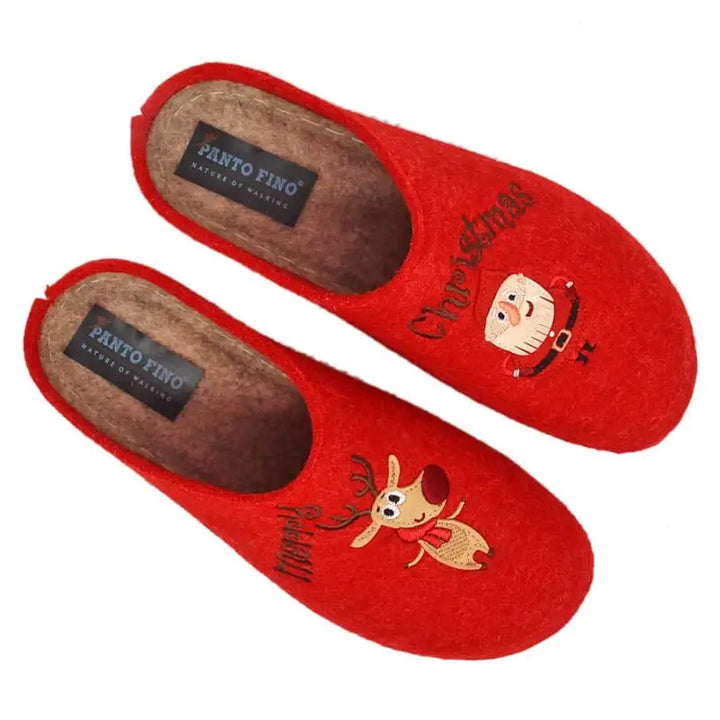 Christmas felt slippers Panto Fino W KK267037 INT1769 - Livre e Solta Fashion