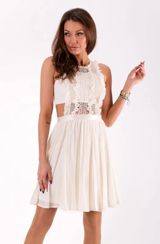 DRESS CREAM 46045-2 - Livre e Solta Fashion