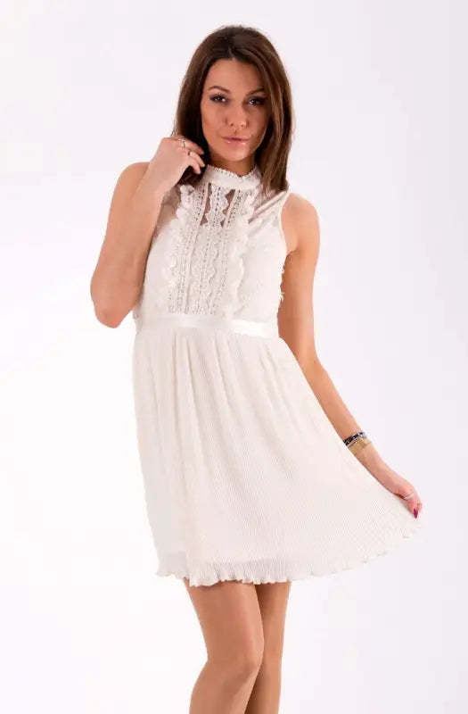 DRESS CREAM 46046-1 - Livre e Solta Fashion