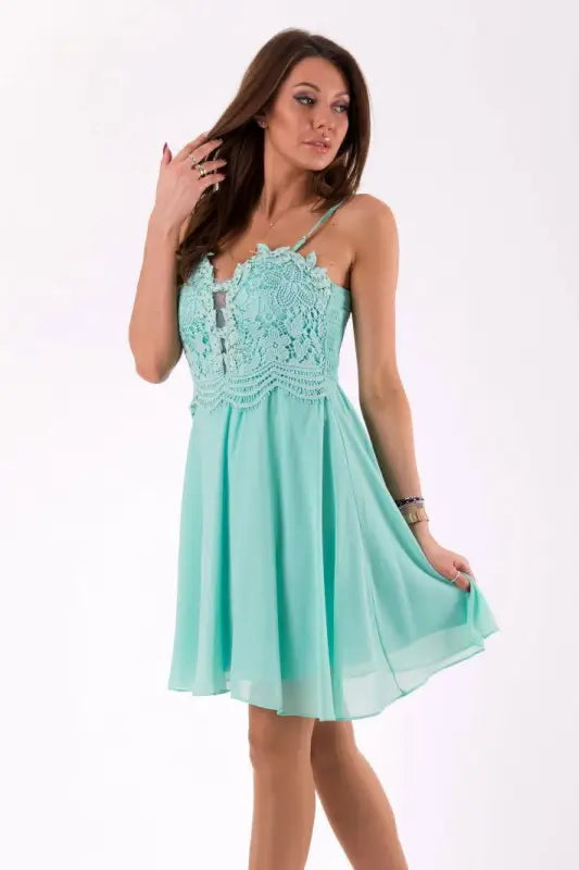 EVA&LOLA  DRESS GREEN 46040-1 - Livre e Solta Fashion