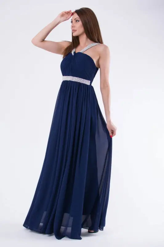 EVA & LOLA DRESS NAVY BLUE 58002-3 - Livre e Solta Fashion