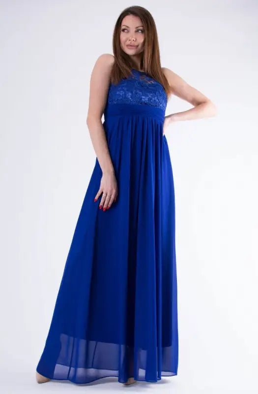 EVA & LOLA DRESS ROYAL BLUE 58001-3 - Livre e Solta Fashion