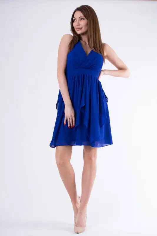 EVA & LOLA DRESS ROYAL BLUE 58005-2 - Livre e Solta Fashion