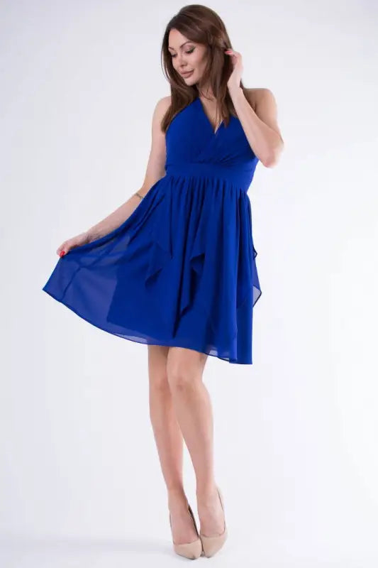 EVA & LOLA DRESS ROYAL BLUE 58005-2 - Livre e Solta Fashion