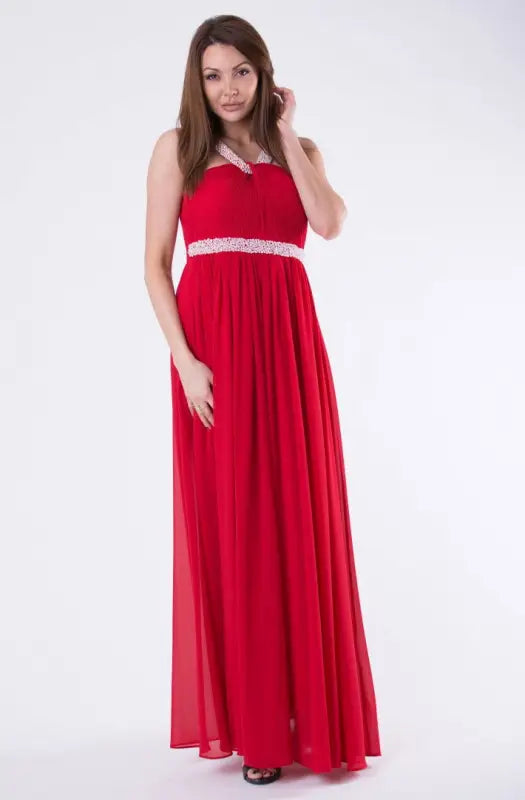 EVA & LOLA DRESS ROYAL RED 58002-2 - Livre e Solta Fashion