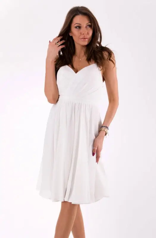 EVA&LOLA  DRESS WHITE 46039-2 - Livre e Solta Fashion