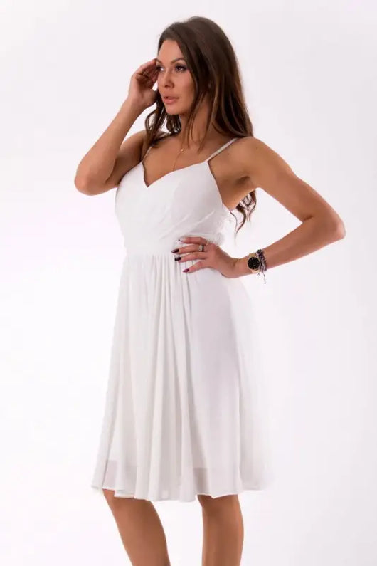 EVA&LOLA  DRESS WHITE 46039-2 - Livre e Solta Fashion