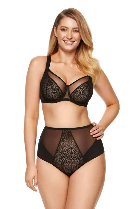 Gabi soft bra made of lace plus size - Livre e Solta Fashion