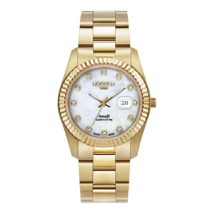 Roamer Amalfi 852844488920 Ladies Watch - Livre e Solta Fashion