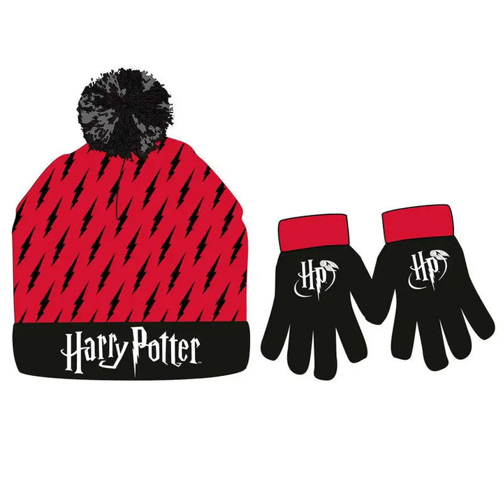 Harry Potter hat and gloves set - Livre e Solta Fashion