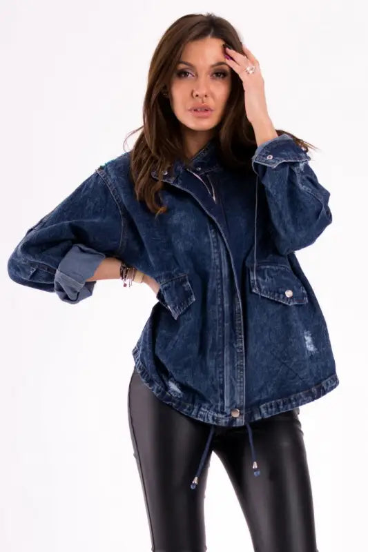 JACKET - JEANS 46006-1 - Livre e Solta Fashion