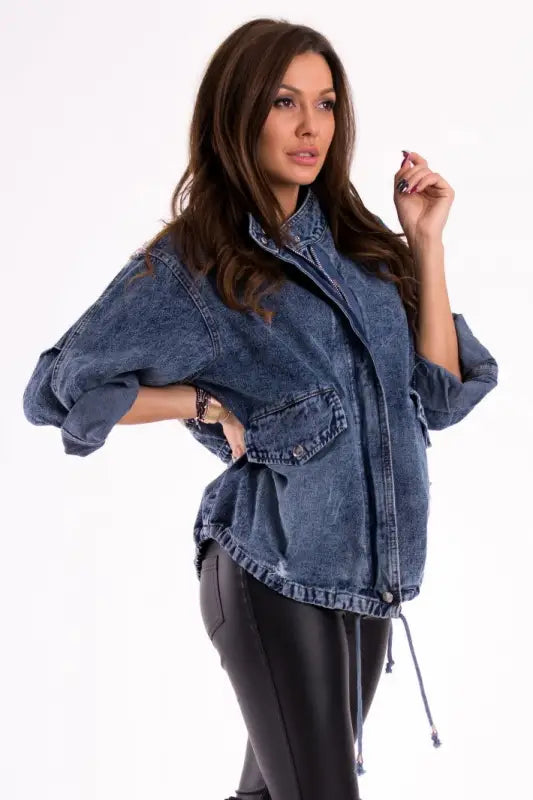 JACKET - JEANS 46006-2 - Livre e Solta Fashion