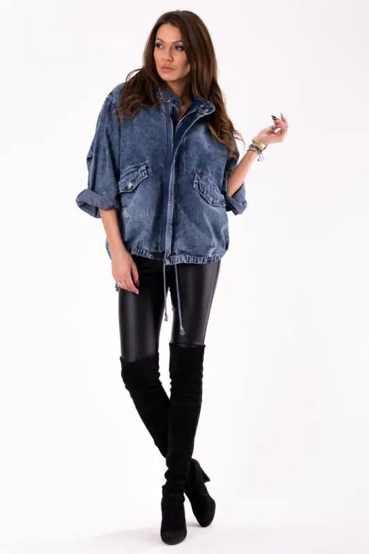 JACKET - JEANS 46006-2 - Livre e Solta Fashion