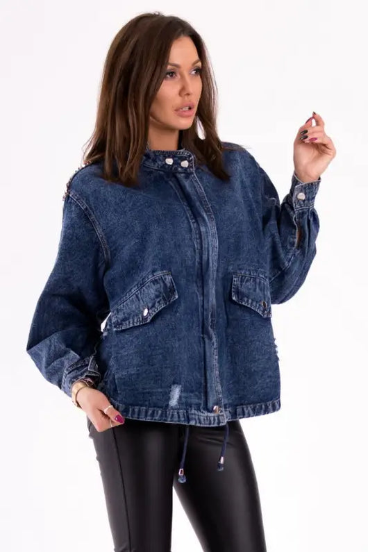 JACKET - JEANS 46006-3 - Livre e Solta Fashion