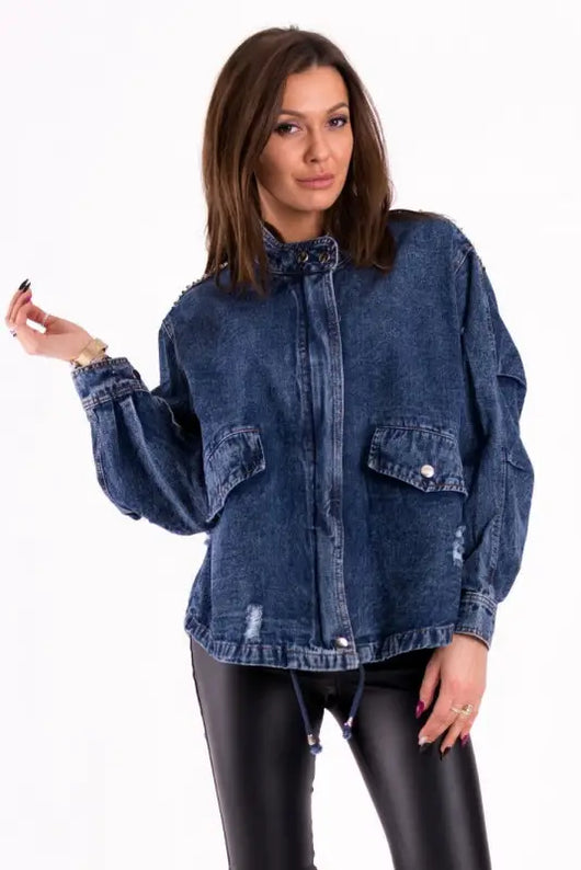 JACKET - JEANS 46006-3 - Livre e Solta Fashion