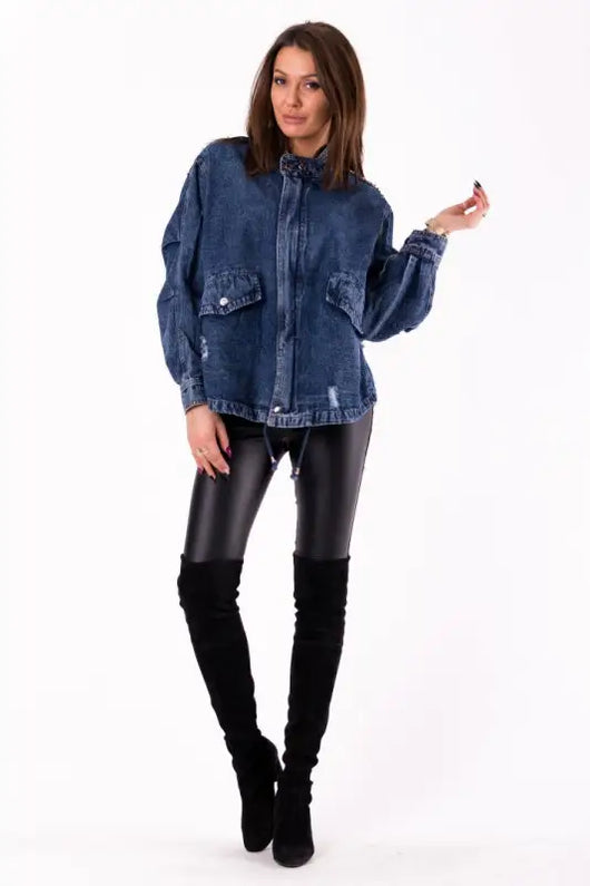 JACKET - JEANS 46006-3 - Livre e Solta Fashion