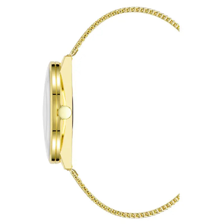 Elegant Ladies' Watch with Gold-Toned Bracelet