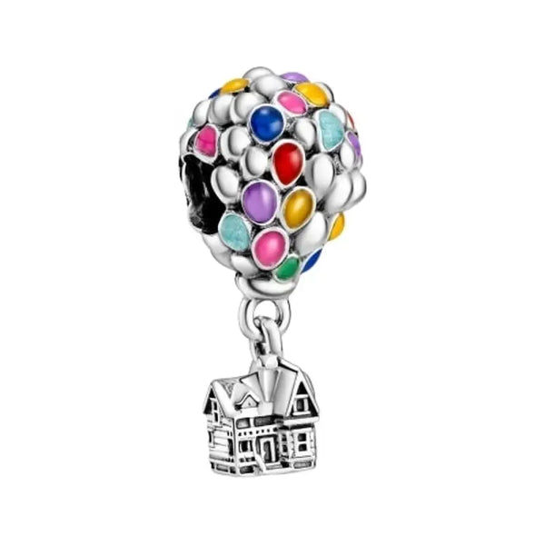 Ladies'Beads Pandora PIXARS UP HOUSE & BALLOONS - Livre e Solta Fashion