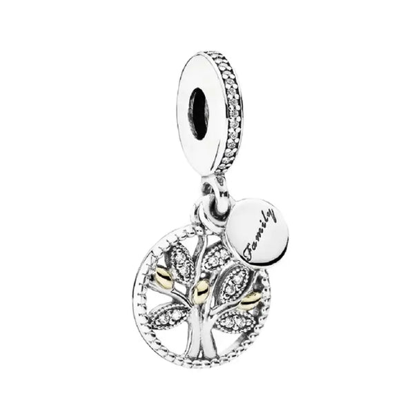 Ladies'Beads Pandora SPARKLING FAMILY TREE - Livre e Solta Fashion