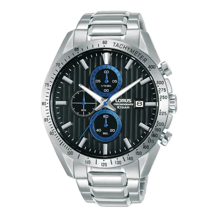 Lorus RM305HX9 Mens Watch Chronograph - Stylish Timepiece with Quartz Movement and Chronograph Function - Livre e Solta Fashion