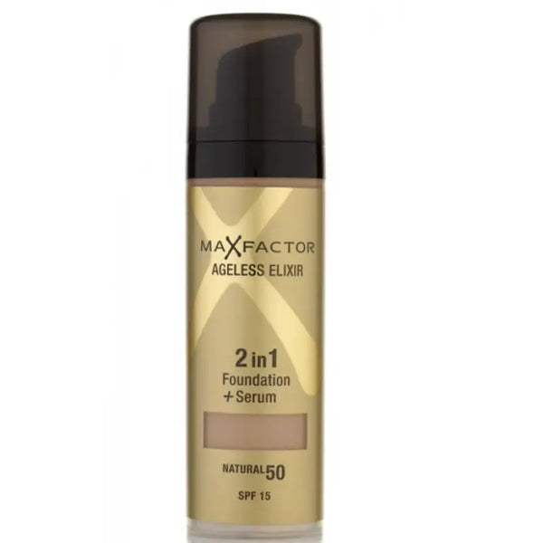 Max Factor Ageless Elixir Miracle Foundation 50 Natural - Livre e Solta Fashion