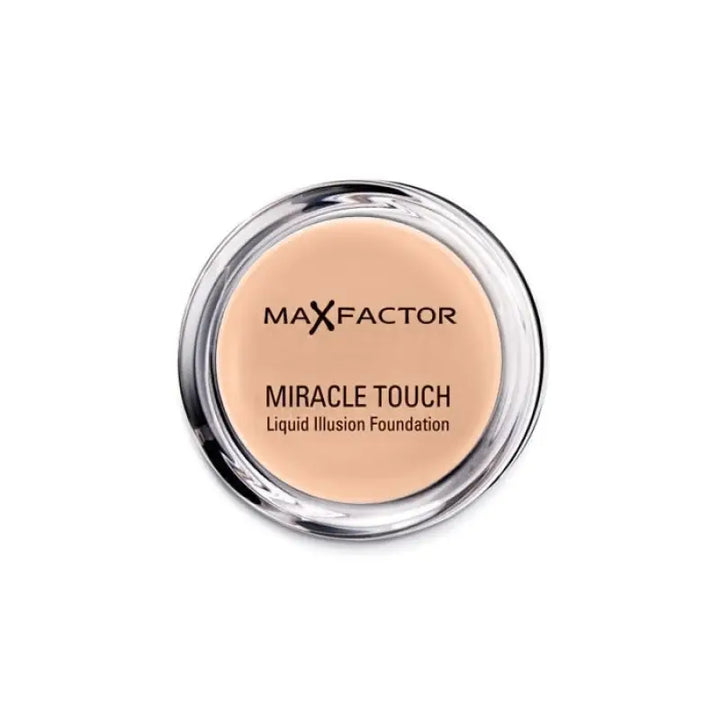 Max Factor Miracle Touch Foundation 60 Sand - Livre e Solta Fashion