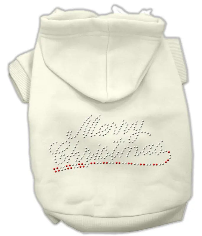 Merry Christmas Rhinestone Hoodies - Livre e Solta Fashion