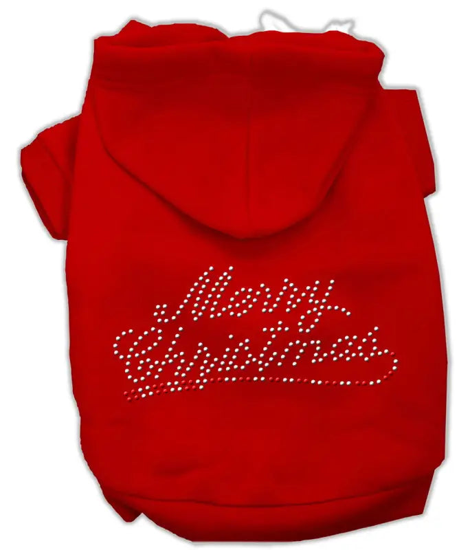 Merry Christmas Rhinestone Hoodies - Livre e Solta Fashion