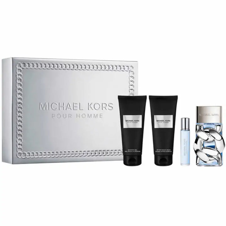 Michael Kors Pour Homme Eau De Perfume Spray 100ml Set 4 Pieces - Livre e Solta Fashion