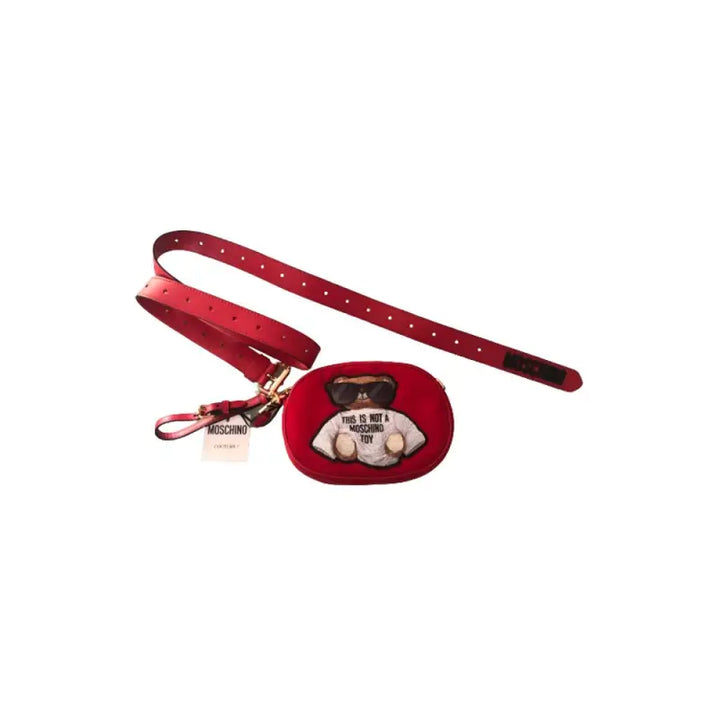 Moschino Couture Chic Embroidered Nylon Belt Bag - Livre e Solta Fashion