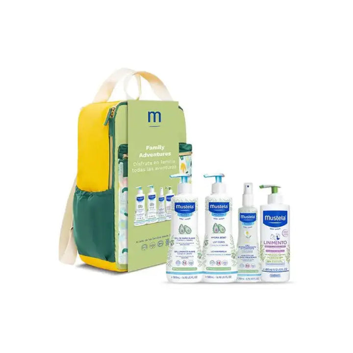 Mustela Family Pastel Backpack Set 5 pieces - Livre e Solta Fashion