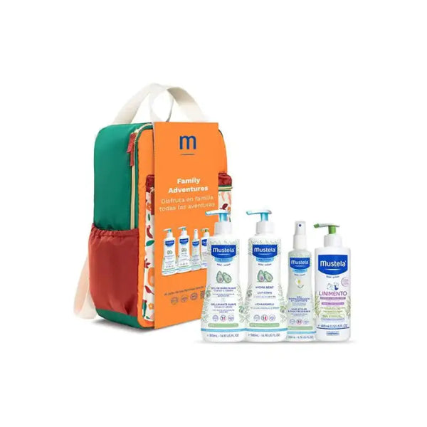 Mustela Family Terracotta Backpack Set 5 pieces - Livre e Solta Fashion