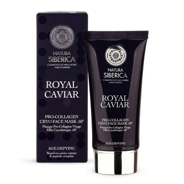 Natura Siberica Royal Caviar Mascarilla Facial Pro-Collagen 75ml - Livre e Solta Fashion