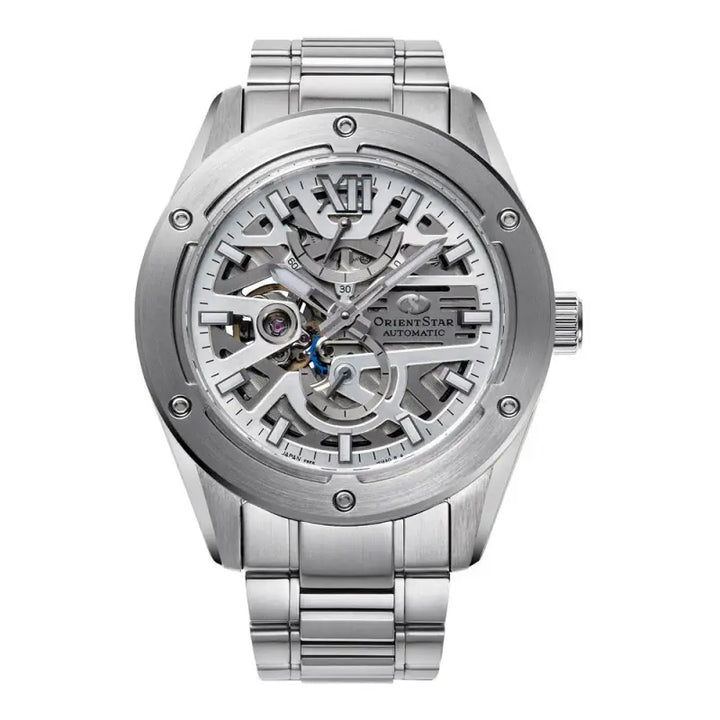 Orient Star Avantgarde Skeleton Automatic RE-BZ0001S00B Mens Watch - Livre e Solta Fashion