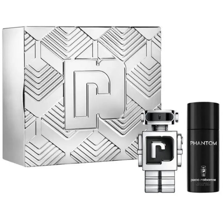 Paco Rabanne Phantom Eau De Toilette Spray 100ml Christmas Set - Livre e Solta Fashion