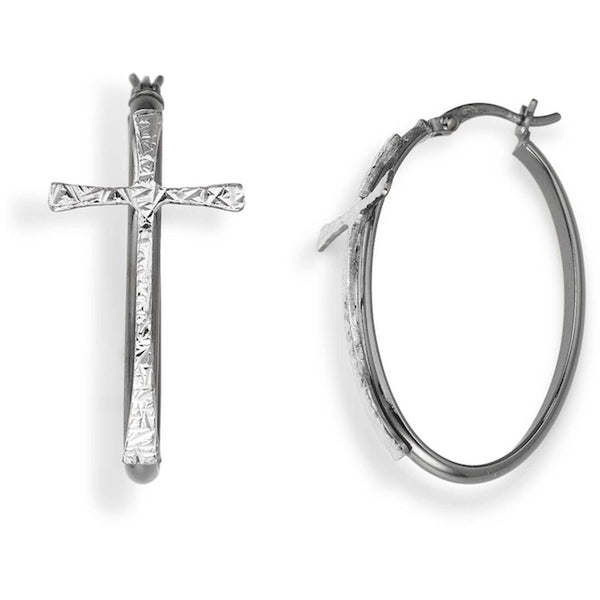 Ladies'Earrings Amen CERCHIO CROCE