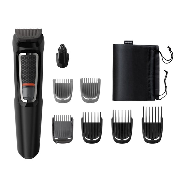 Hair Clippers Philips Cara y cabello 8 en 1 con 8 herramientas Black Multifunction