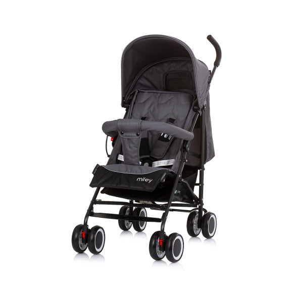 Miley Foldable Folding Stroller - Travel Stroller Granite Grey