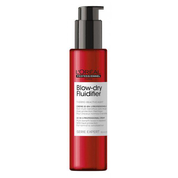 L'oreal Professionnel Blow-Dry Fluidifier 10-In-1 Professional Cream 150ml