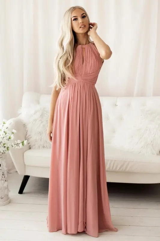 SENAT DELICATE DRESS PINK 68005-1 - Livre e Solta Fashion