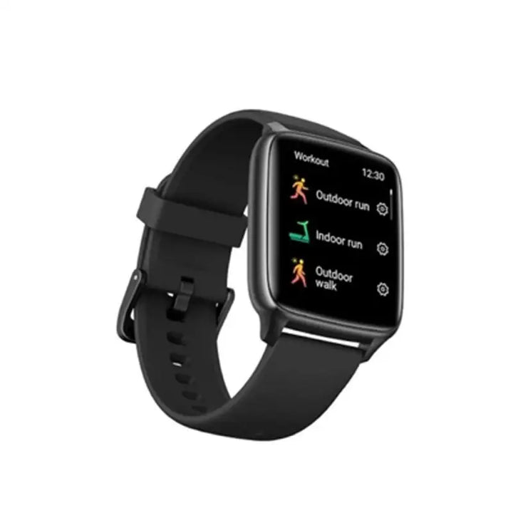 Sleek smartwatch with 1.69" display, IP68 water resistance, and 230 mAh battery. Versatile fitness tracking options for outdoor and indoor activities.