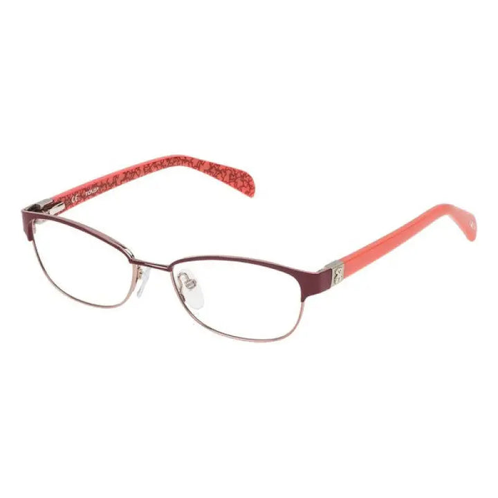 Spectacle frame Tous VTK010500A47 Children's Brown (ø 50 mm) - Livre e Solta Fashion