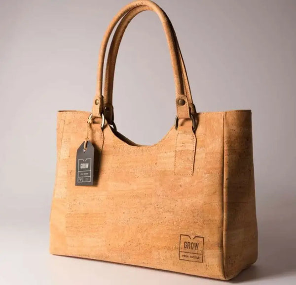 Tote Handbag from Natural Cork - Livre e Solta Fashion