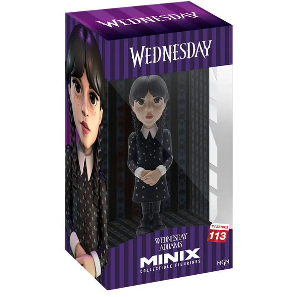 Wednesday - Wednesday Addams Minix figure 12cm - Livre e Solta Fashion